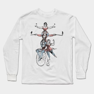 Clever Circus Cyclists Long Sleeve T-Shirt